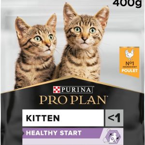 غذای خشک بچه گربه پورینا پروپلن هلسی استارت با طعم مرغ ۴۰۰ گرمی – Purina Pro Plan Kitten Healthy Start Chicken 400g