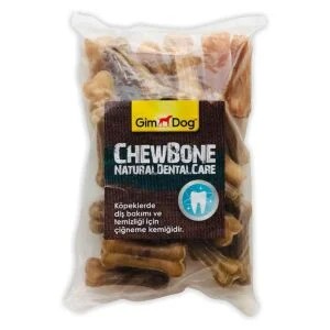 تشویقی سگ جیم داگ استخوان ژلاتینی Gim Dog Natural Dental Care Chew Bone